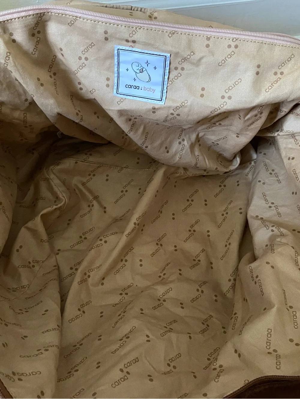 EUC Caraa Baby Hospital Bag brown - Picture 7 of 15